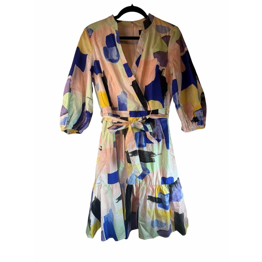 DKNY Printed Balloon Sleeve Dress - Picture 15 of 15